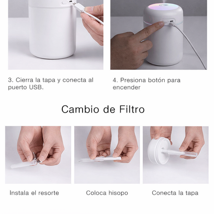Humidificador h2o