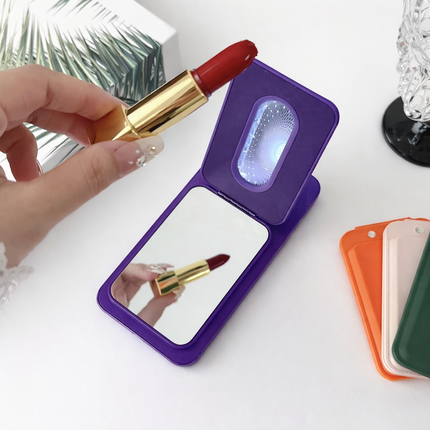 Billetera Magnética Magsafe Con Soporte Y Espejo