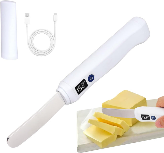 Cuchillo Eléctrico Calentador para Mantequilla
