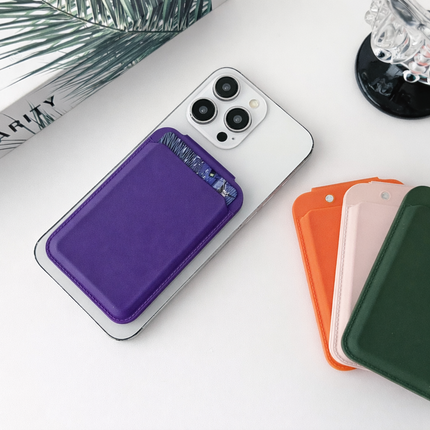 Billetera Magnética Magsafe Con Soporte Y Espejo