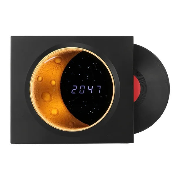 Reloj Lunar LED con Parlante Bluetooth