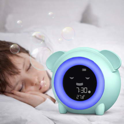 Reloj Despertador Infantil Inteligente Digital Con Luz Led