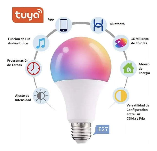 Lampara Smart Led (para android, ios)