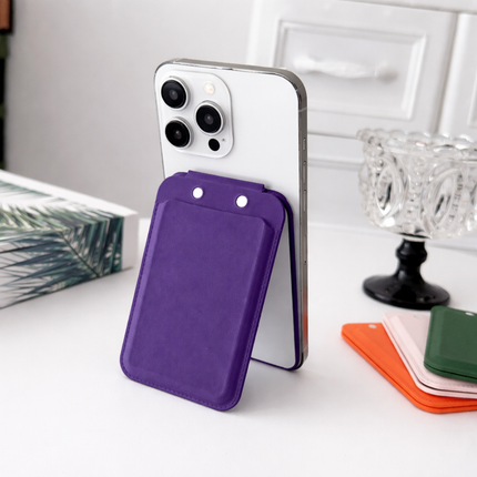 Billetera Magnética Magsafe Con Soporte Y Espejo