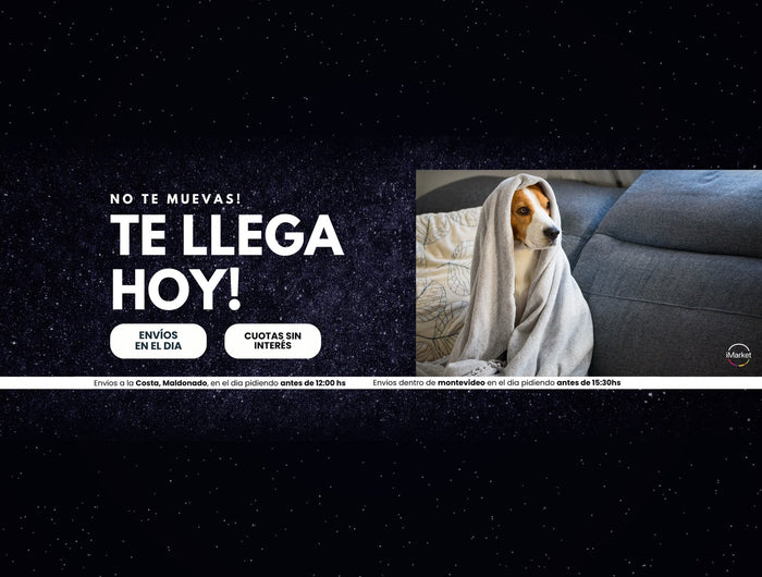 Envíos en el día en Montevideo y Ciudad de la Costa